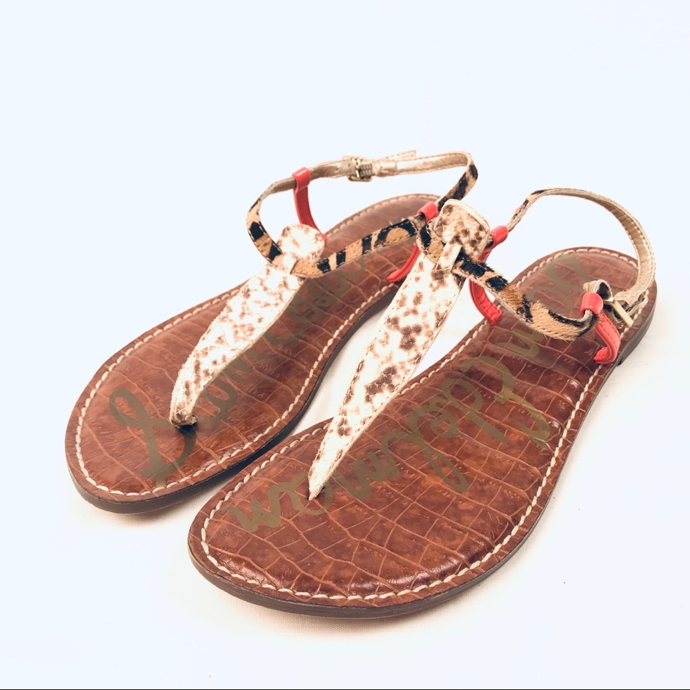 Sam Edelman Animal Print Sandals